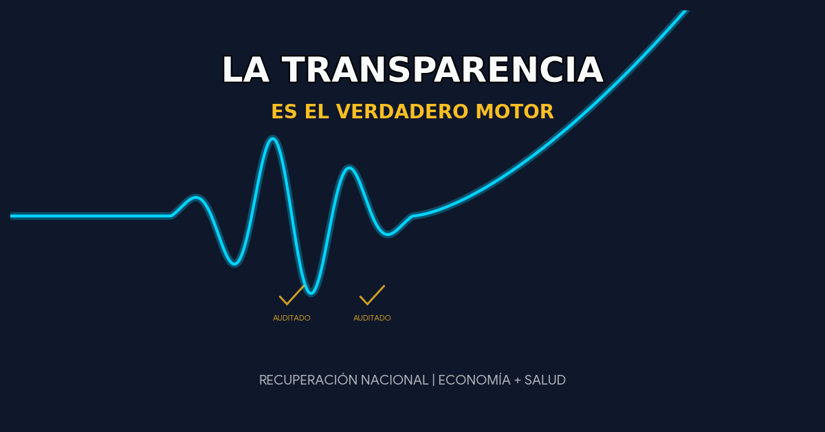 La transparencia como el verdadero motor de la recuperación nacional